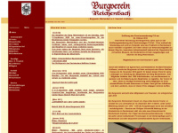 burgverein-reichenbach.de Webseite Vorschau