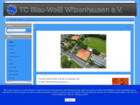 tennisclub-blau-weiss-witzenhausen.de Webseite Vorschau
