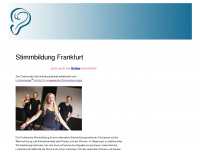 stimmbildung-frankfurt.de Webseite Vorschau