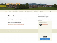 vonhausen.de Webseite Vorschau