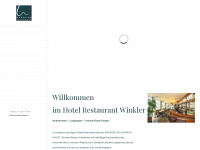 restaurant-winkler.at Webseite Vorschau