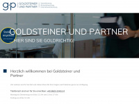 goldsteiner.at Webseite Vorschau