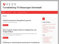 tgb-turnabteilung.de Webseite Vorschau