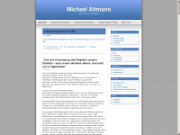 altmann-michael.de Webseite Vorschau