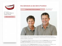 wenz-zahnarzt.de Webseite Vorschau
