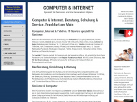 senior-computer-lab.de Webseite Vorschau