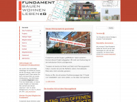 fundament-eg.de Webseite Vorschau