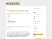 leipold-markt.de Webseite Vorschau