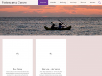 feriencamp-canow.de Webseite Vorschau