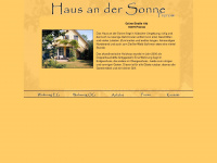 haus-an-der-sonne-prerow.de Webseite Vorschau