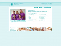 physiotherapie-reintrog.de Webseite Vorschau
