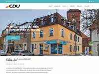 cdu-nwm.de Webseite Vorschau