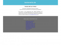 beckerwitz.de Webseite Vorschau
