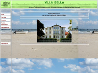 villa-bella-ahlbeck.de Webseite Vorschau
