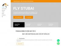 fly-stubai.at Webseite Vorschau