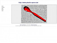 plastic-spoon.de Webseite Vorschau