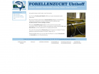 forellenzucht-uhthoff.de Webseite Vorschau