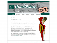 glas-richert.de Webseite Vorschau