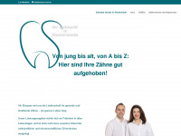 zahnarzt-wst.de Webseite Vorschau
