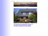 haus-seeteufel.de Webseite Vorschau