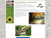 reiterhof-bleckmar.de Webseite Vorschau