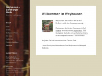 weyhausen.de Webseite Vorschau