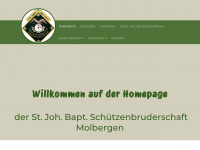 st-joh-schuetzenbruderschaft-molbergen.de Webseite Vorschau