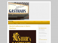suhrs-gasthaus.de Webseite Vorschau
