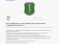 sv-langenfelde-kransmoor.de Webseite Vorschau