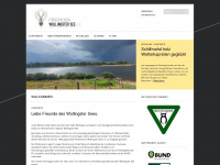 wollingster-see.de Webseite Vorschau