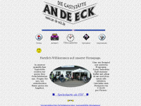 an-de-eck.de Webseite Vorschau