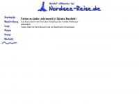 nordsee-reise.de Webseite Vorschau