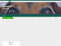der-glueckliche-hund.de Webseite Vorschau