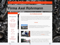 kfz-rohrmann.de Webseite Vorschau