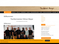 tischlermeister-meyer.de Webseite Vorschau