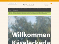 kaeseleckerland.de Webseite Vorschau