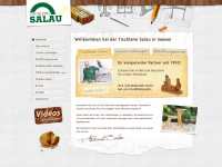 tischlerei-salau.de Webseite Vorschau
