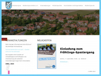 niedernjesa.de Webseite Vorschau