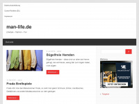 man-life.de Webseite Vorschau