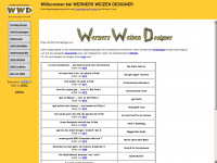 werners-weizen-designer.de Webseite Vorschau