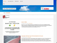cdu-badsalzdetfurth.de Webseite Vorschau