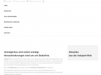 indupart-tortechnik.de Webseite Vorschau