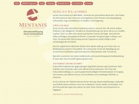 mentanis.de Webseite Vorschau