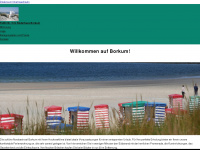borkum-ferienhaus.de Webseite Vorschau