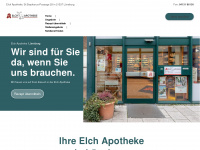 elchapotheke-lueneburg.de Webseite Vorschau
