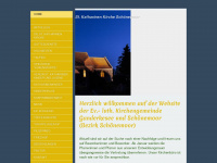 kirche-schoenemoor.de Webseite Vorschau
