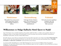 hotel-hude.de Webseite Vorschau