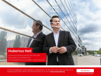 hubertus-heil.de Webseite Vorschau