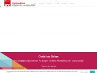 christian-dahm.de Webseite Vorschau