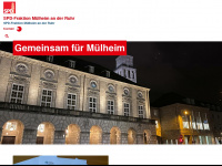 spd-fraktion-muelheim.de Webseite Vorschau